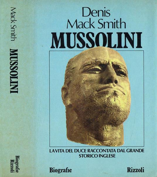 Mussolini - Denis Mack Smith - copertina
