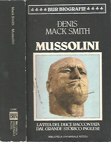 Mussolini - Denis Mack Smith - copertina