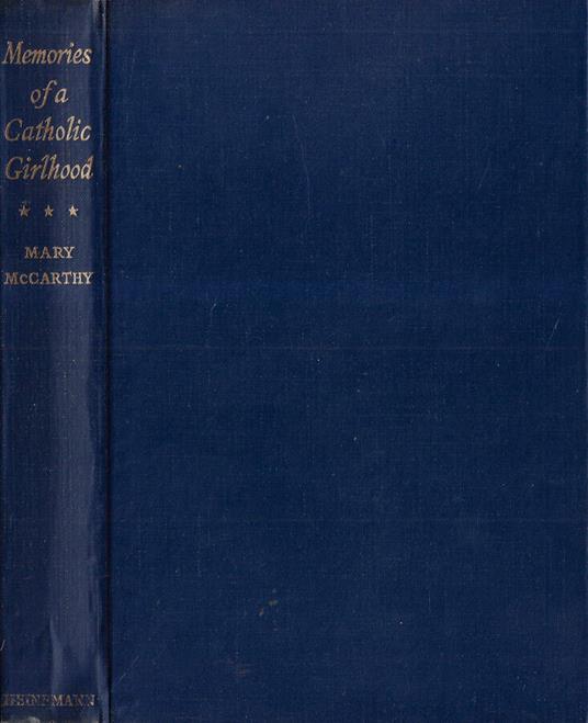 Memories of a Catholic Girlhood - Mary McCarthy - copertina