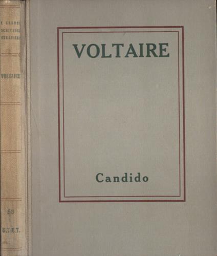Candido - Voltaire - copertina