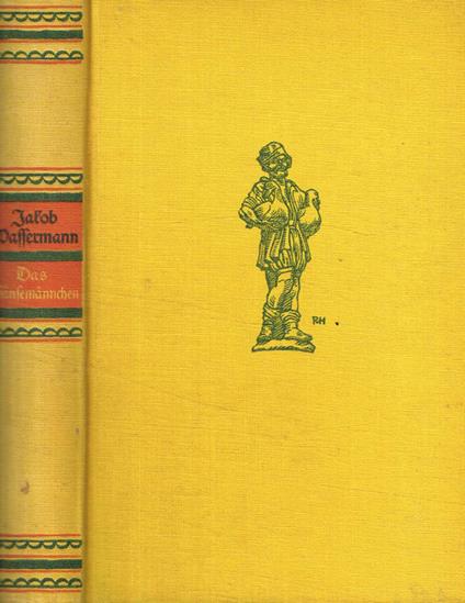 Das Gansemannchen - Jakob Wassermann - copertina