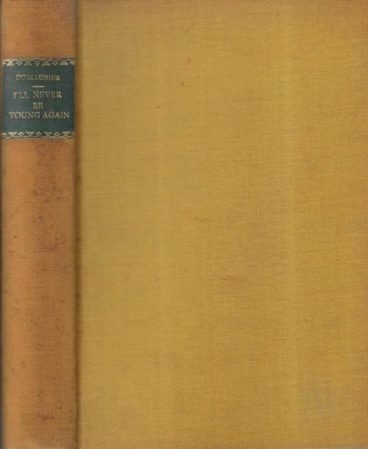 I'll never be young again - Daphne Du Maurier - copertina