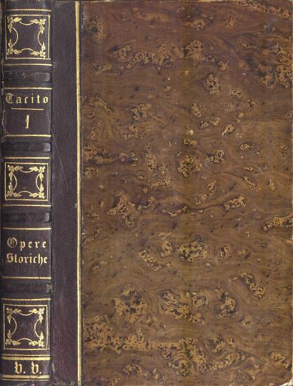 Opere storiche Vol. I - P. Cornelio Tacito - copertina