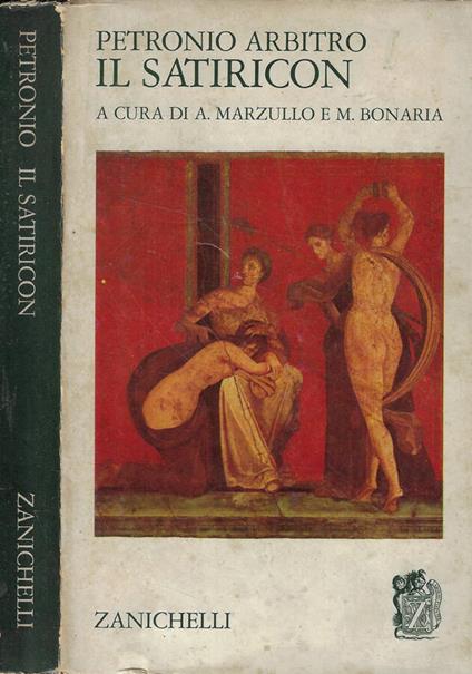 Il Satiricon - Arbitro Petronio - copertina