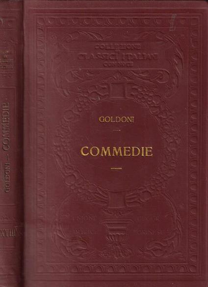 Commedie - Carlo Goldoni - copertina