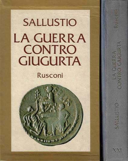 La Guerra contro Giugurta - C. Crispo Sallustio - copertina