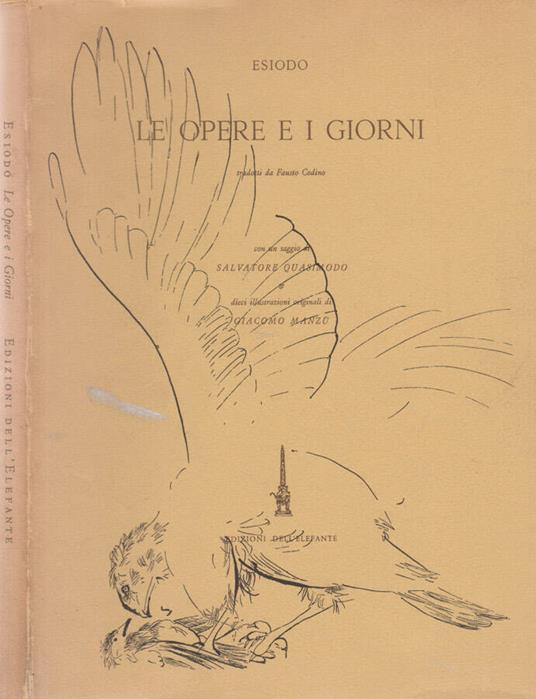 Le opere e i giorni - Esiodo - copertina