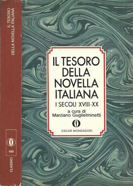 Il tesoro della novella italiana - Marziano Guglielminetti - copertina