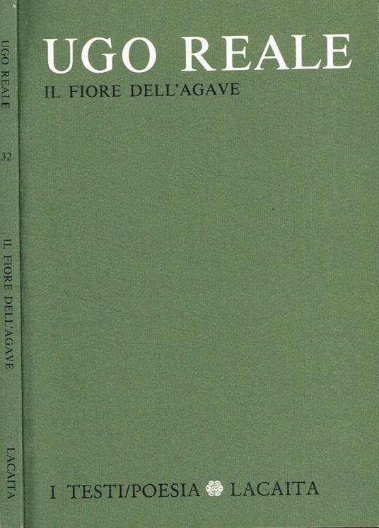 Il fiore dell'agave - Ugo Reale - copertina