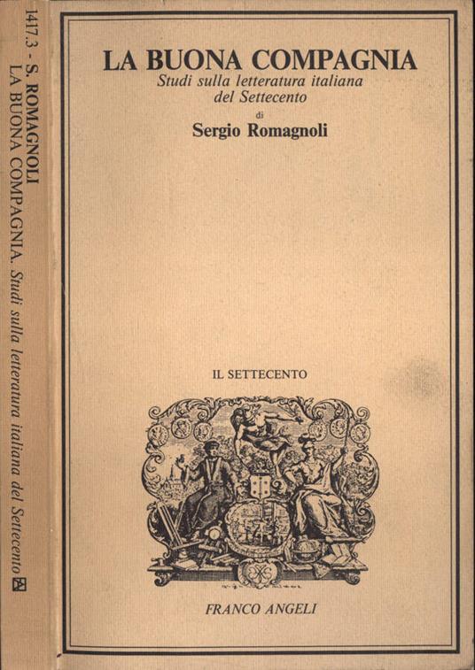 La buona compagnia - Sergio Romagnoli - copertina