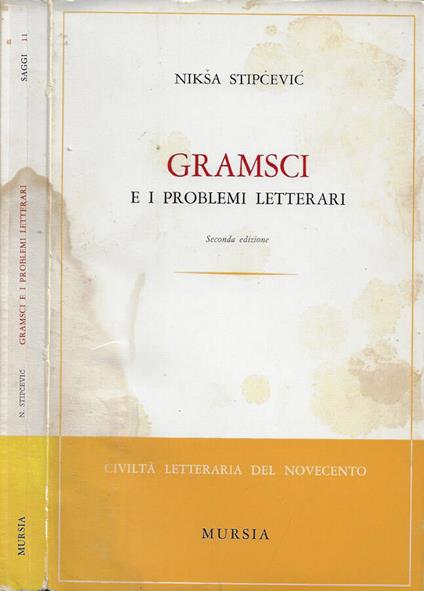 Gramsci e i problemi letterari - Niksa Stipcevic - copertina