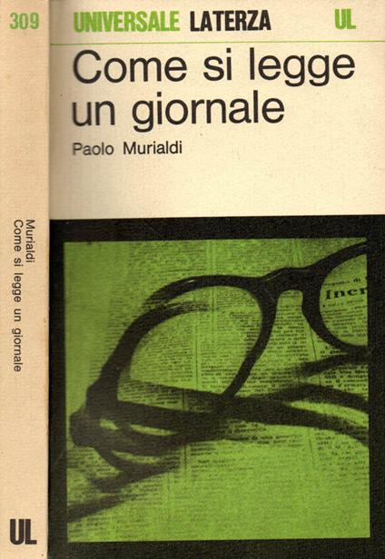Come si legge un giornale - Paolo Murialdi - copertina