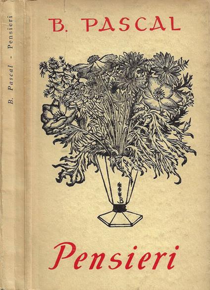 Pensieri - Blaise Pascal - copertina
