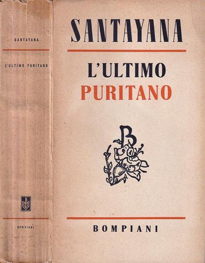 L' ultimo puritano - George Santayana - copertina