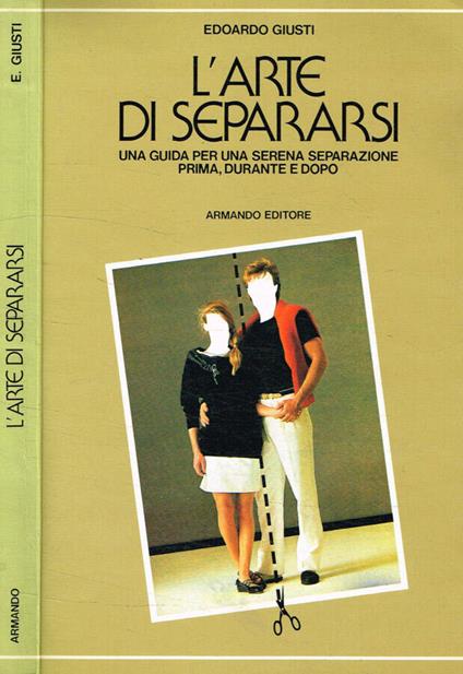 L' arte di separarsi - Edoardo Giusti - copertina