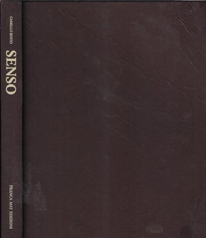 Senso - Camillo Boito - copertina