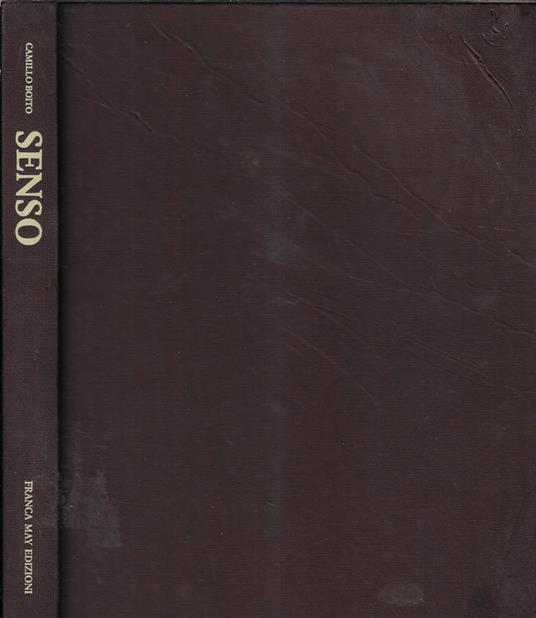 Senso - Camillo Boito - copertina