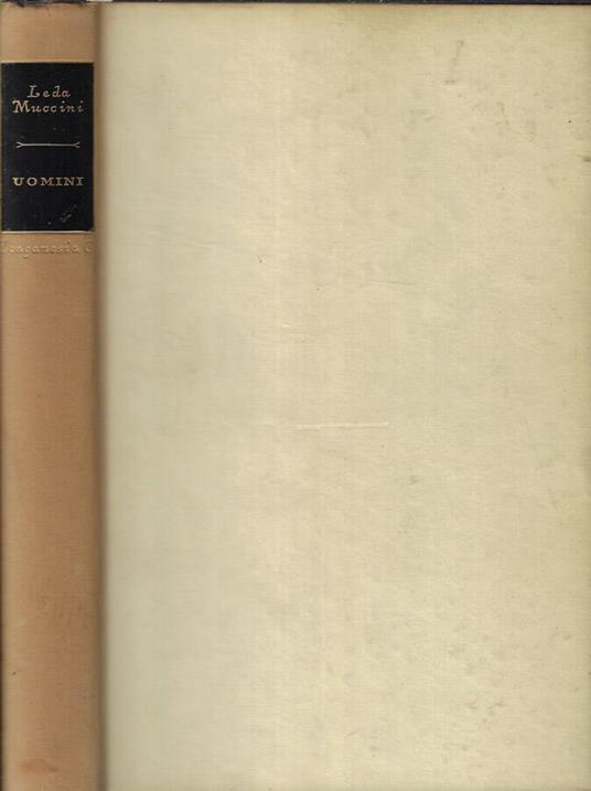 Uomini - Leda Muccini - copertina