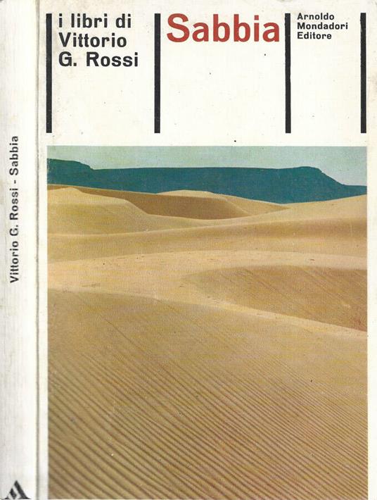 Sabbia - Vittorio G. Rossi - copertina