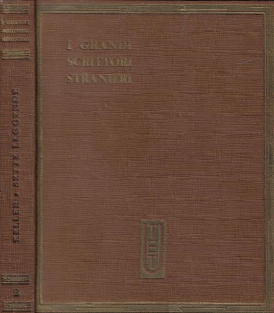 Sette leggende e altre novelle - Gottfried Keller - copertina