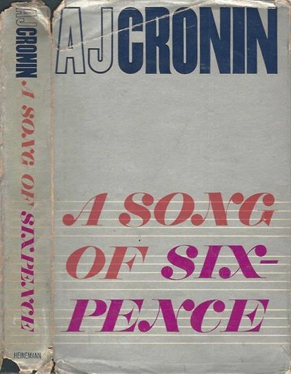 A Song of Sixpence - A. Joseph Cronin - copertina