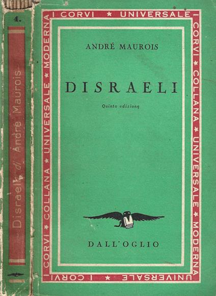 Disraeli - André Maurois - copertina