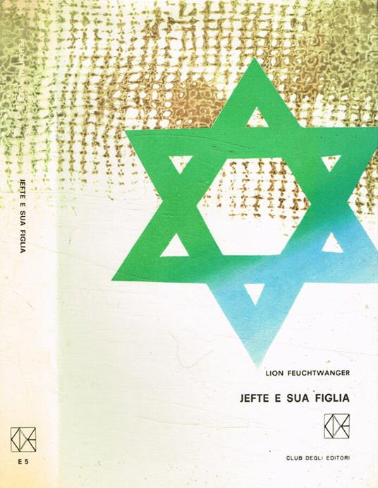 Jefte e sua figlia - Lion Feuchtwanger - copertina