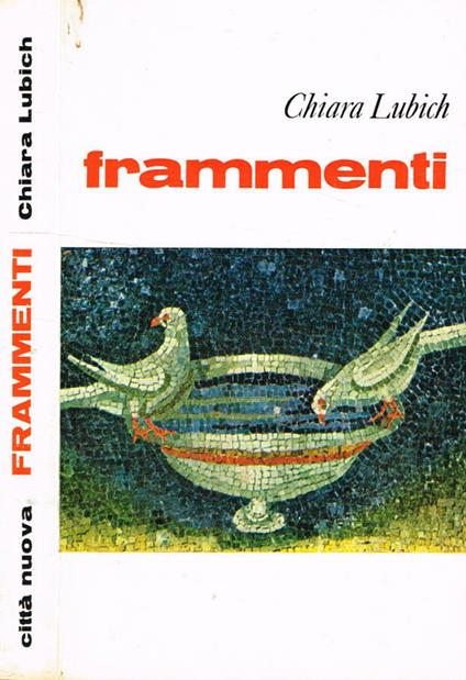 Frammenti - Chiara Lubich - copertina