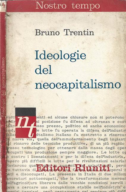 Ideologie del neocapitalismo - Bruno Trentin - copertina