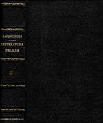 Manuale della Letteratura Italiana