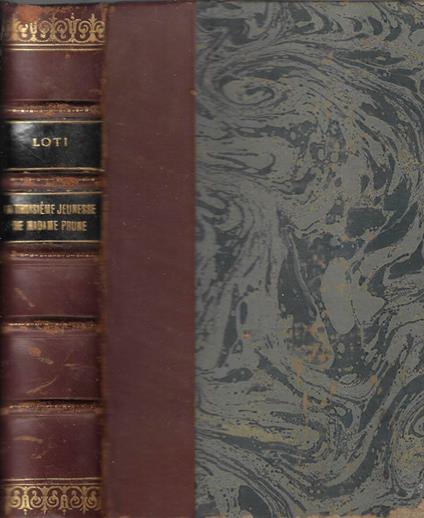 La troisieme jeunesse de Madame Prune - Pierre Loti - copertina