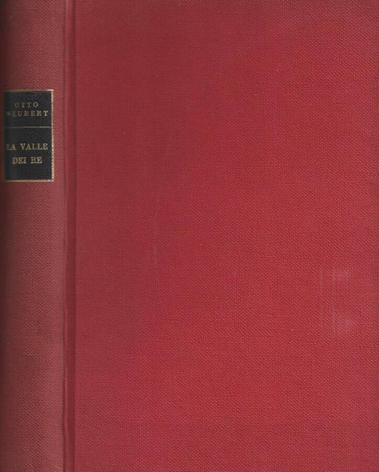 La valle dei Re ( Tut - Ench - Amun ) - Otto Neubert - copertina