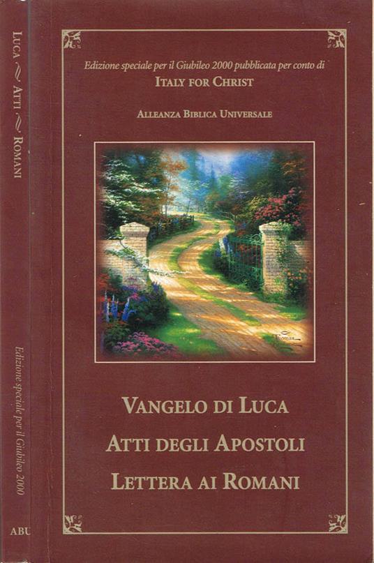 Vangelo di Luca - Atti degli Apostoli - Lettera ai Romani - copertina