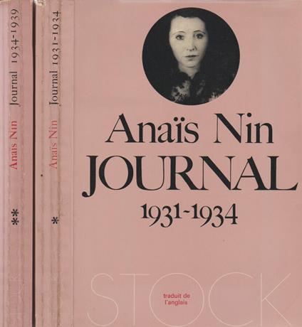 Journal - Nin Anaïs - copertina