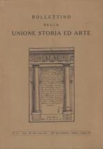 Bollettino della Unione Storia ed Arte N. 1-2 Anno 1972