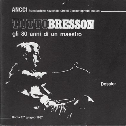Tuttobresson gli 80 anni di un maestro - copertina
