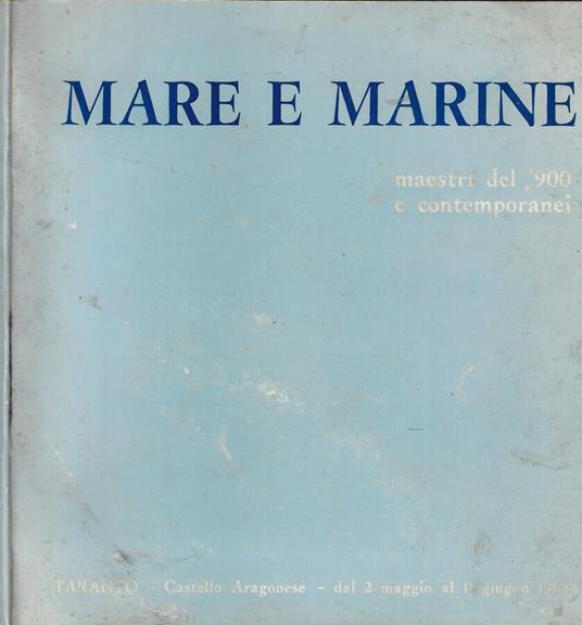 Mare e marine - copertina
