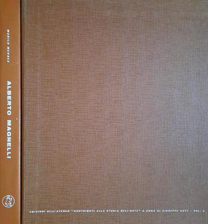 Alberto Magnelli - copertina