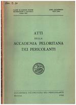 Atti della Accademia Peloritana dei Pericolanti vol. LXIII 1984