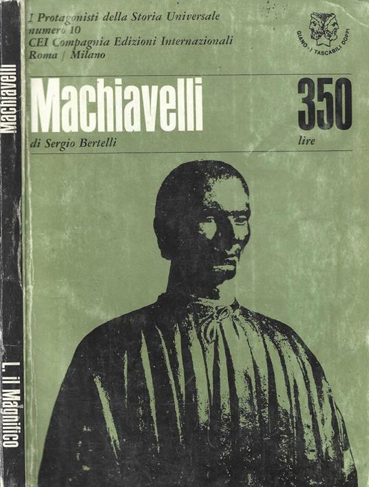 L. il Magnifico - Machiavelli - copertina