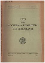 Atti della Accademia Peloritana dei Pericolanti Vol LVIII - CCLI (1980)