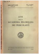 Atti della Accademia Peloritana dei Pericolanti vol. LXIII 1985