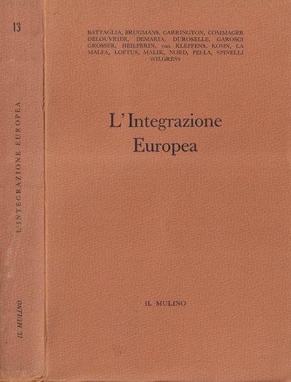 L' integrazione europea - copertina