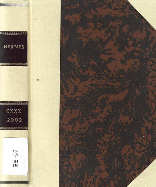 Hermes Vol. 130 - copertina