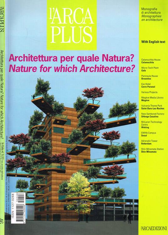 L' arca plus. Monografie di architettura n.46 - copertina