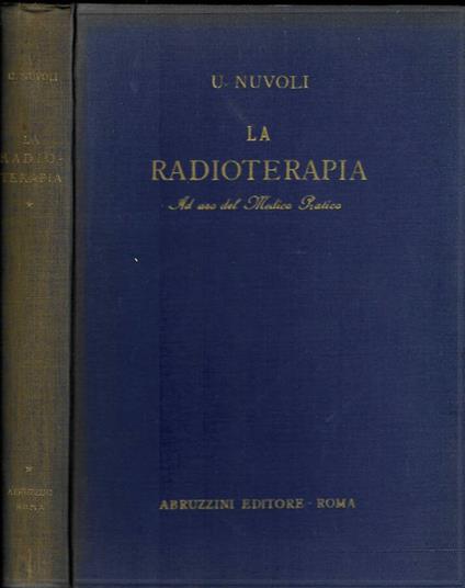 La radioterapia - Umberto Nuvoli - copertina