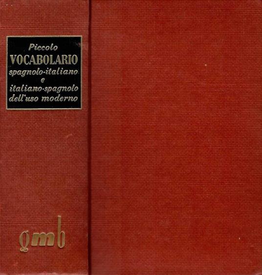 Piccolo Vocabolario - copertina