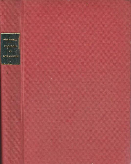 Zoologie et botanique - copertina