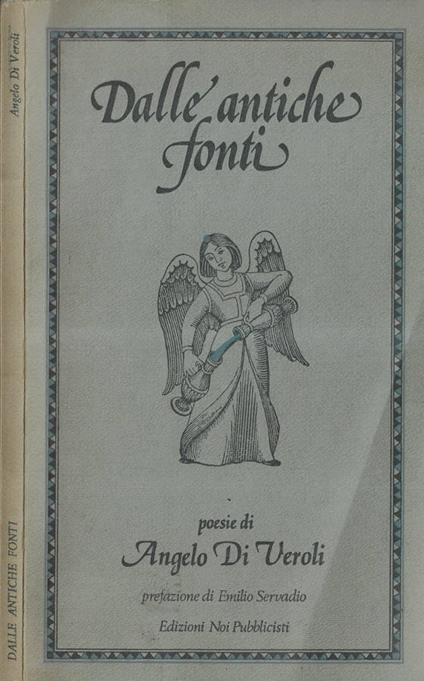 Dalle antiche fonti - copertina
