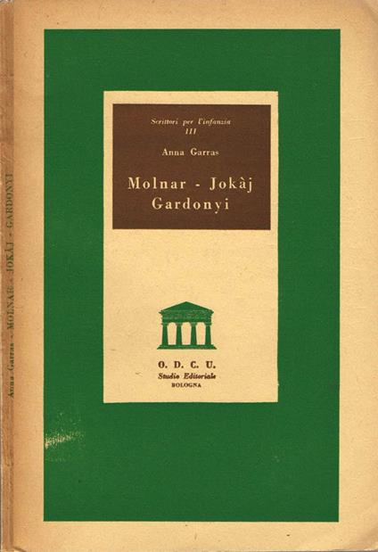 Molnar - Jokàj - Gardonyi - copertina